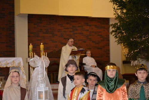 Jasełka w wykonaniu SP3 w Ciechanowie 2023